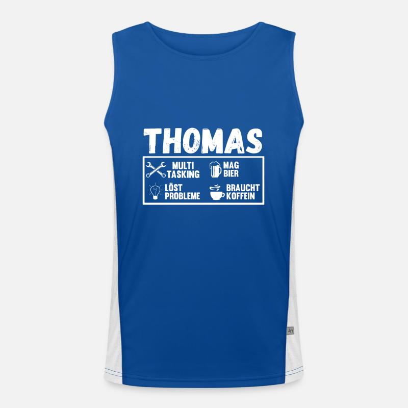 Thomas Funktionelles Kontrast-Tank Top für Männer 