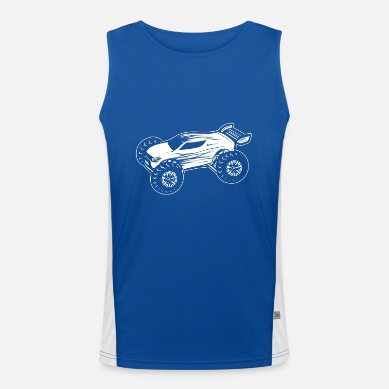 RC Car Remote Control Car Men's Functional Contrast Tank Top 