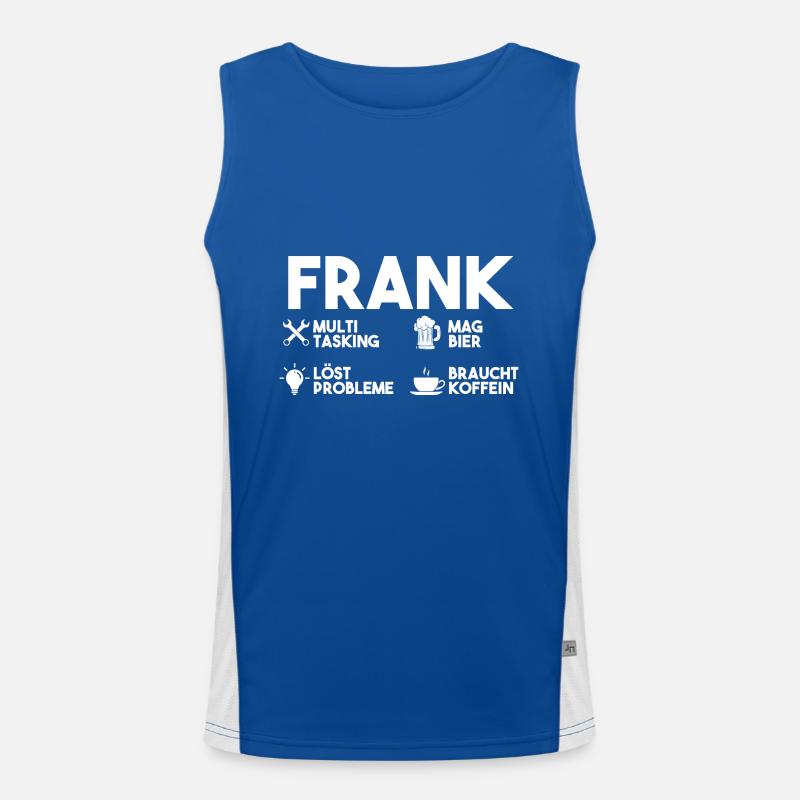 Frank Funktionelles Kontrast-Tank Top für Männer 