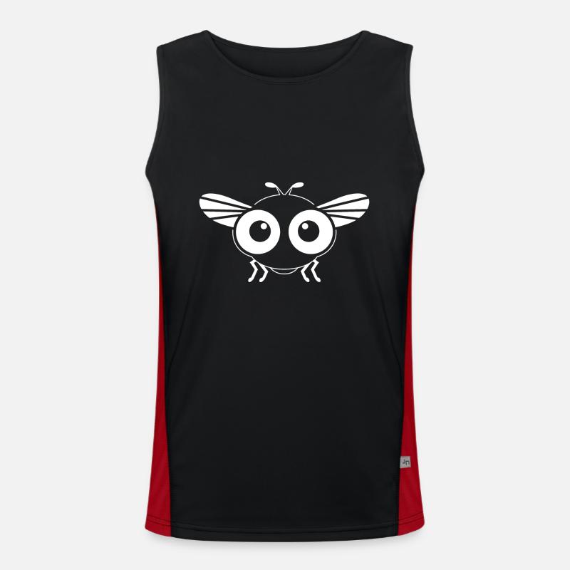 Fliegen Funktionelles Kontrast-Tank Top für Männer 