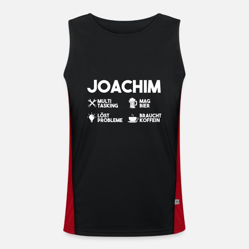 Joachim Funktionelles Kontrast-Tank Top für Männer 
