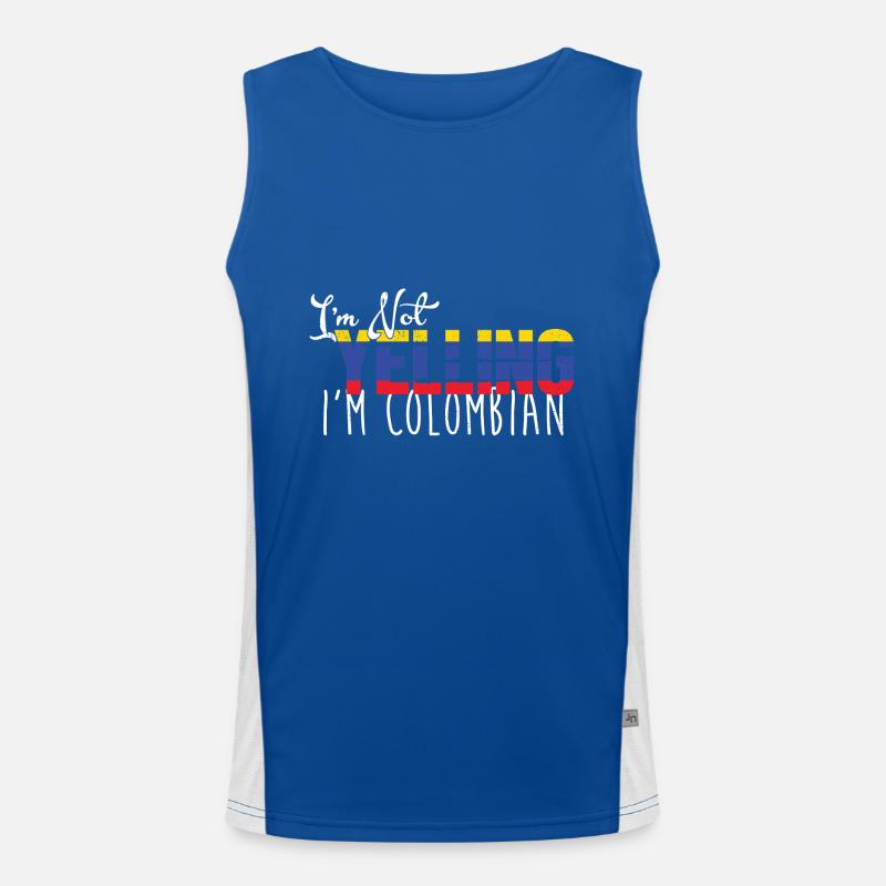 Colombie Débardeur respirant contrasté Homme 
