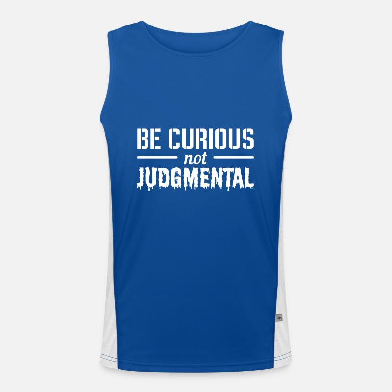 Mobbing Funktionelles Kontrast-Tank Top für Männer 