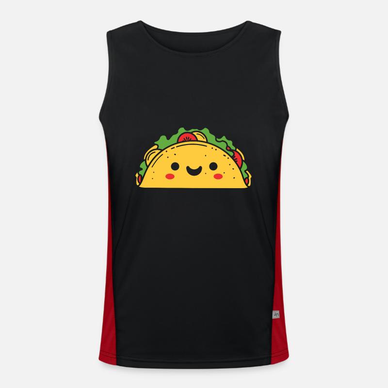 tacos Débardeur respirant contrasté Homme 