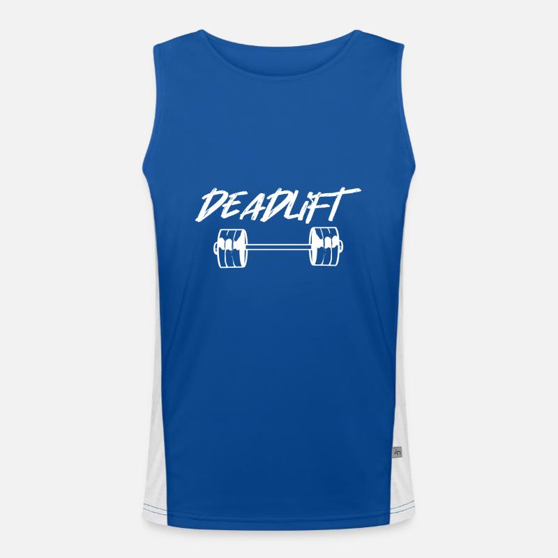 Fitnesstrainer Funktionelles Kontrast-Tank Top für Männer 