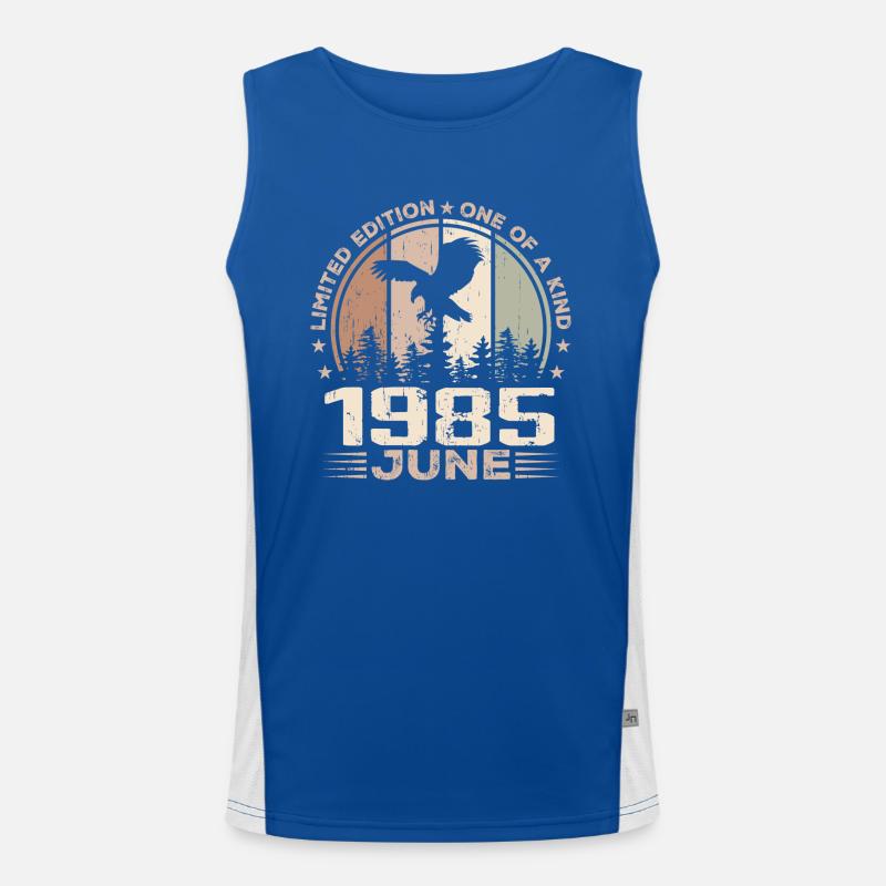 Incomparable since June 1985, 39th Anniversary Men's Functional Contrast Tank Top 