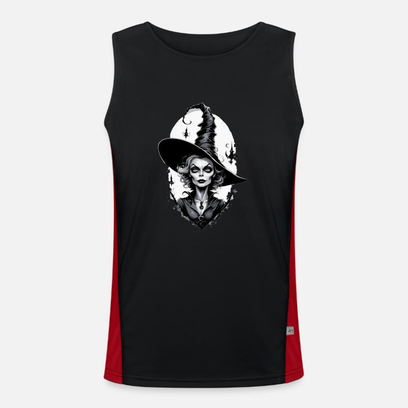 Classic Witch 7 Men's Functional Contrast Tank Top 