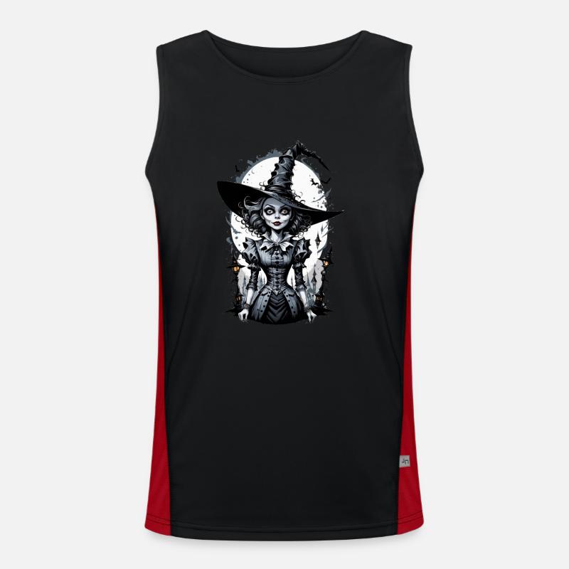 Classic Witch 24 Men's Functional Contrast Tank Top 