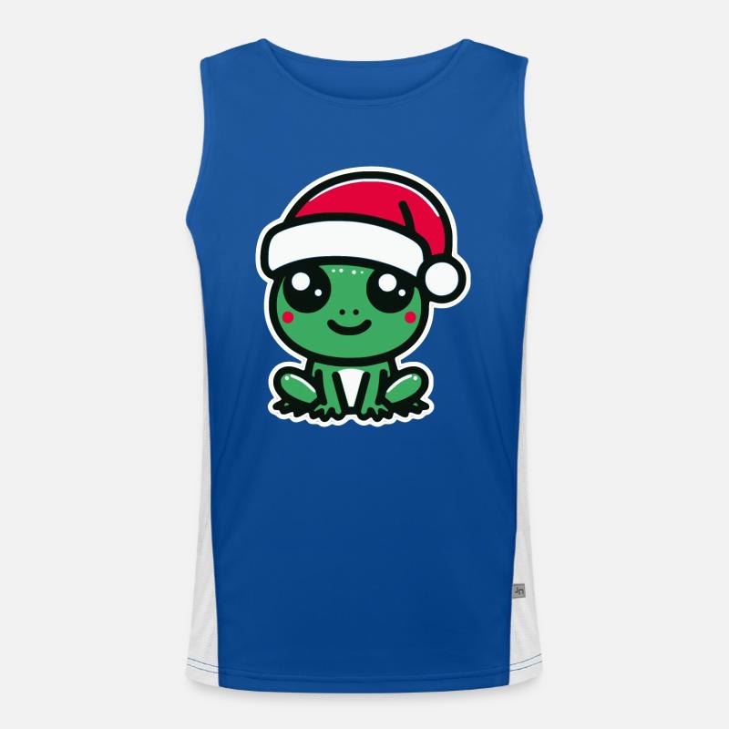Grenouille de Noël Débardeur respirant contrasté Homme 