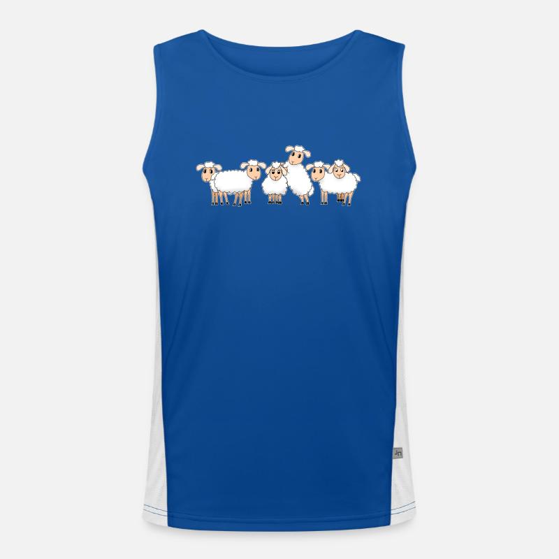 Lamb Men's Functional Contrast Tank Top 