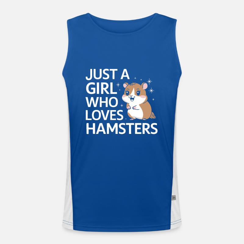Hamster Men's Functional Contrast Tank Top 