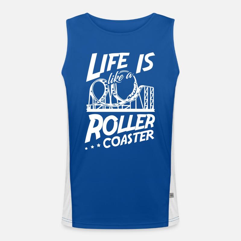 Scooter Coaster Men's Functional Contrast Tank Top 