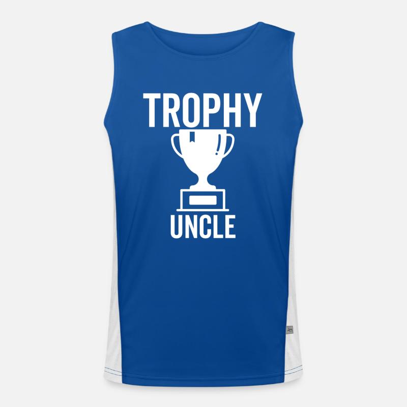 Trophy Uncle Men's Functional Contrast Tank Top 