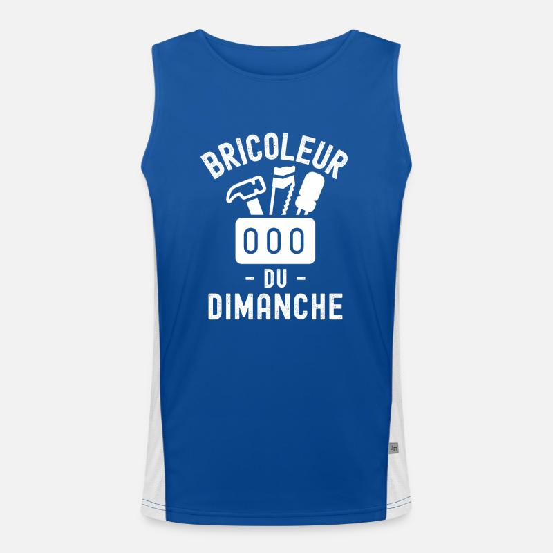 bricoleur du dimanche 1 Débardeur respirant contrasté Homme 