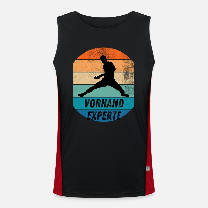 Vorhandexperte Funktionelles Kontrast-Tank Top für Männer 