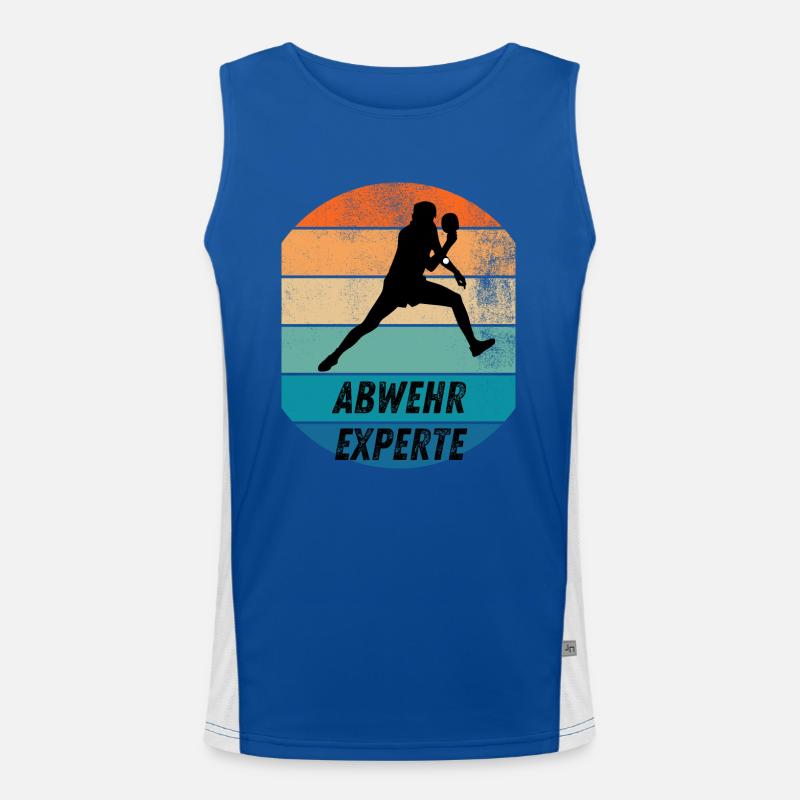 Abwehrexperte Funktionelles Kontrast-Tank Top für Männer 