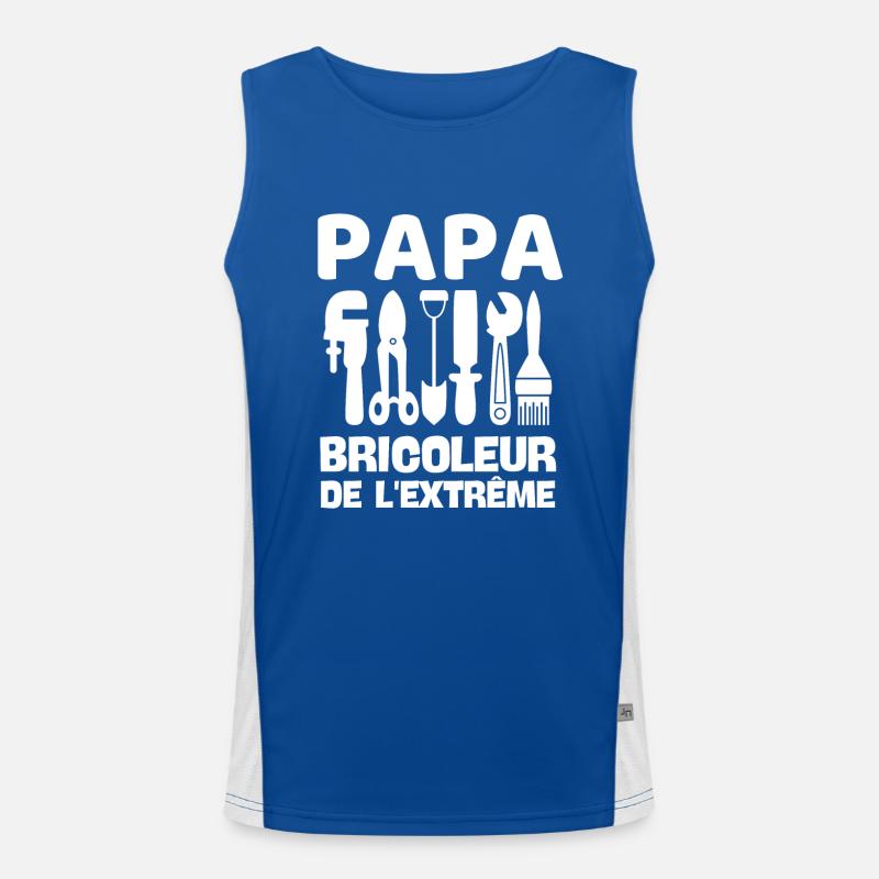 Papa bricoleur 1 Débardeur respirant contrasté Homme 