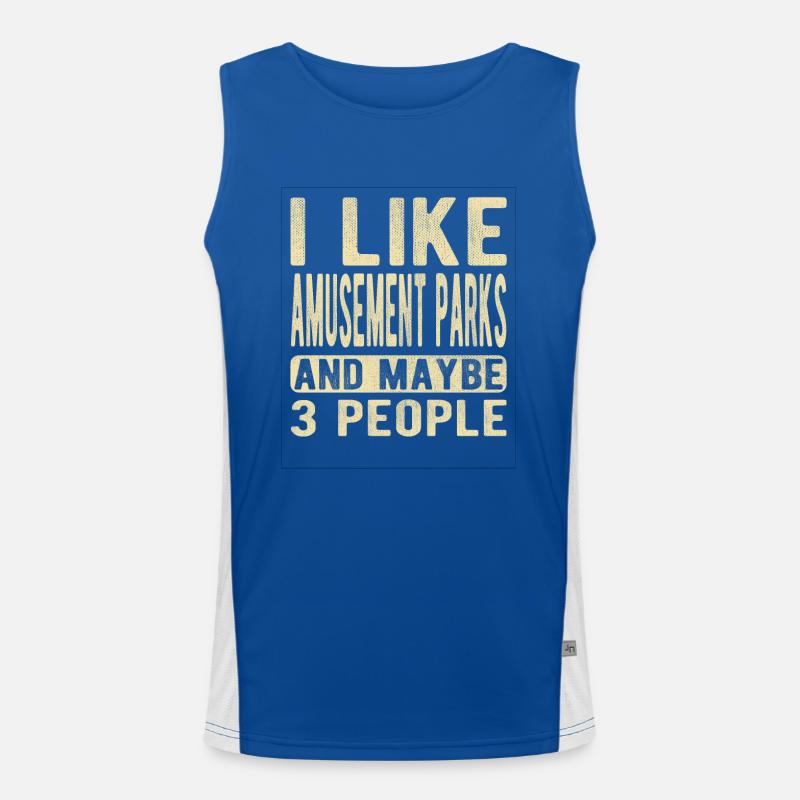 Parcs d’attractions Dicton Débardeur respirant contrasté Homme 