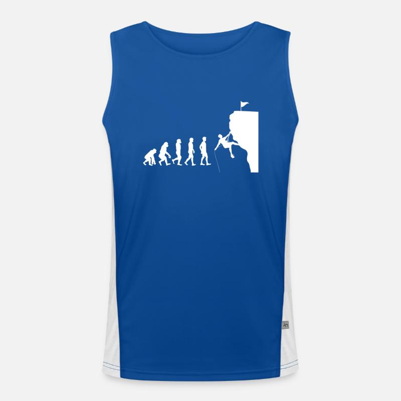 Evolution climbing Men's Functional Contrast Tank Top 