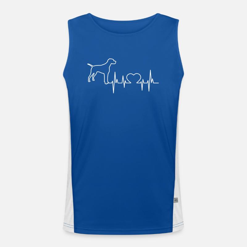 English Pointer Shirt Geschenk Funktionelles Kontrast-Tank Top für Männer 