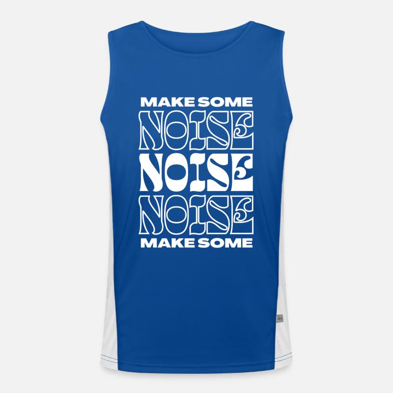 Faites du bruit Débardeur respirant contrasté Homme 