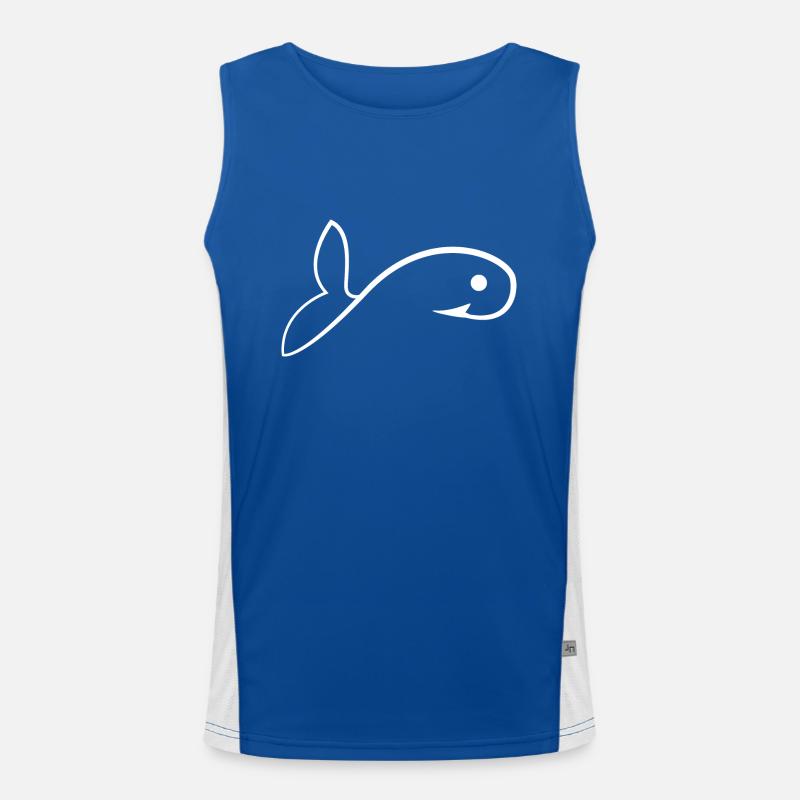 Fish Men's Functional Contrast Tank Top 