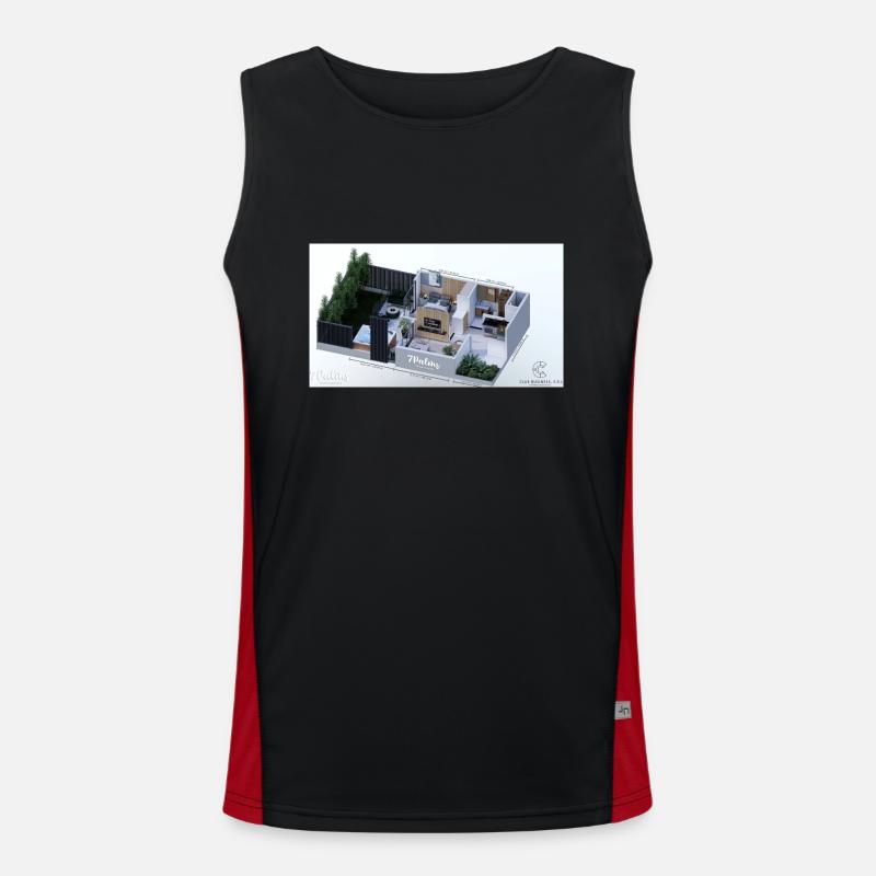 apartment Men's Functional Contrast Tank Top 