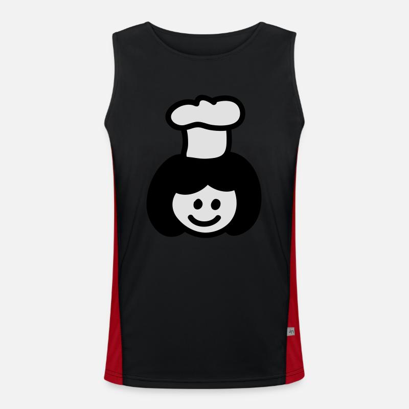 Cook 2 Men's Functional Contrast Tank Top 