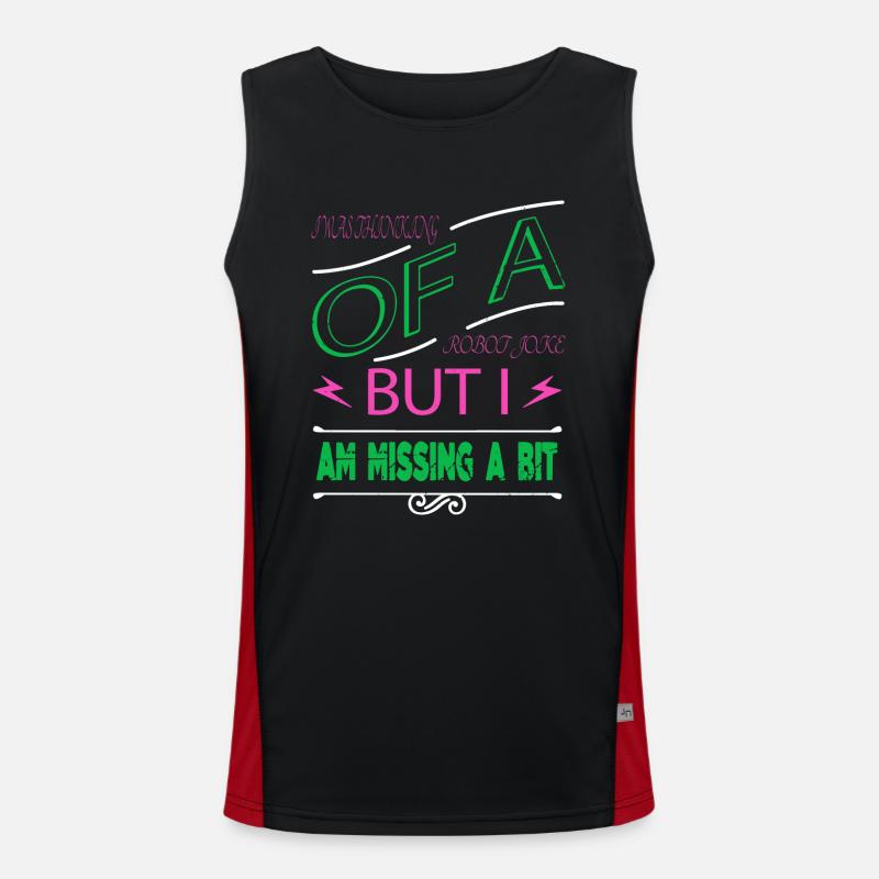 engineer birthday present idea gift idea funny Funktionelles Kontrast-Tank Top für Männer 