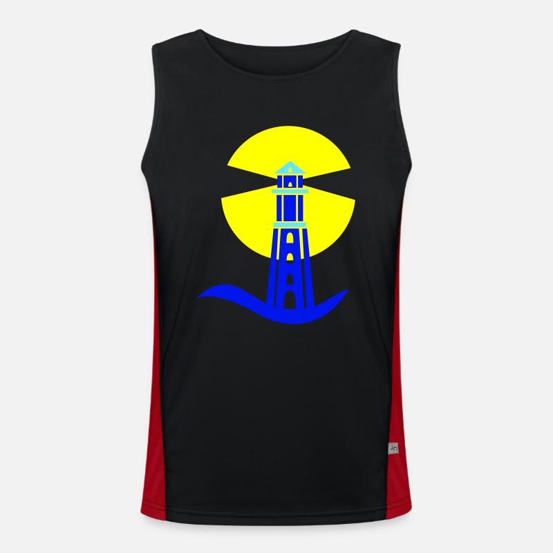 phare Débardeur respirant contrasté Homme 