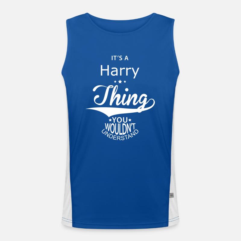 Harry Men's Functional Contrast Tank Top 