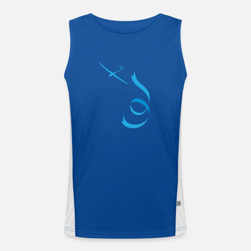 glider Men's Functional Contrast Tank Top 