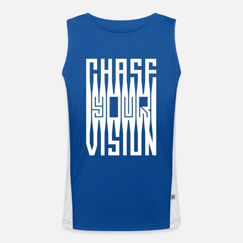Chase Your Vision Men's Functional Contrast Tank Top 