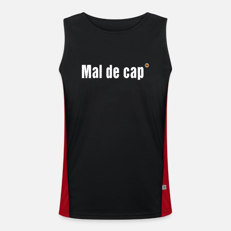 OBV – Mal de cap Débardeur respirant contrasté Homme 