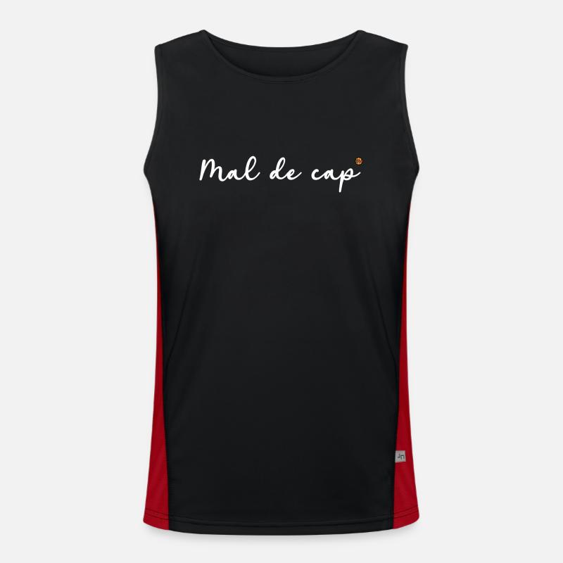 Catalan – Mal de cap 2 – par OBV Débardeur respirant contrasté Homme 
