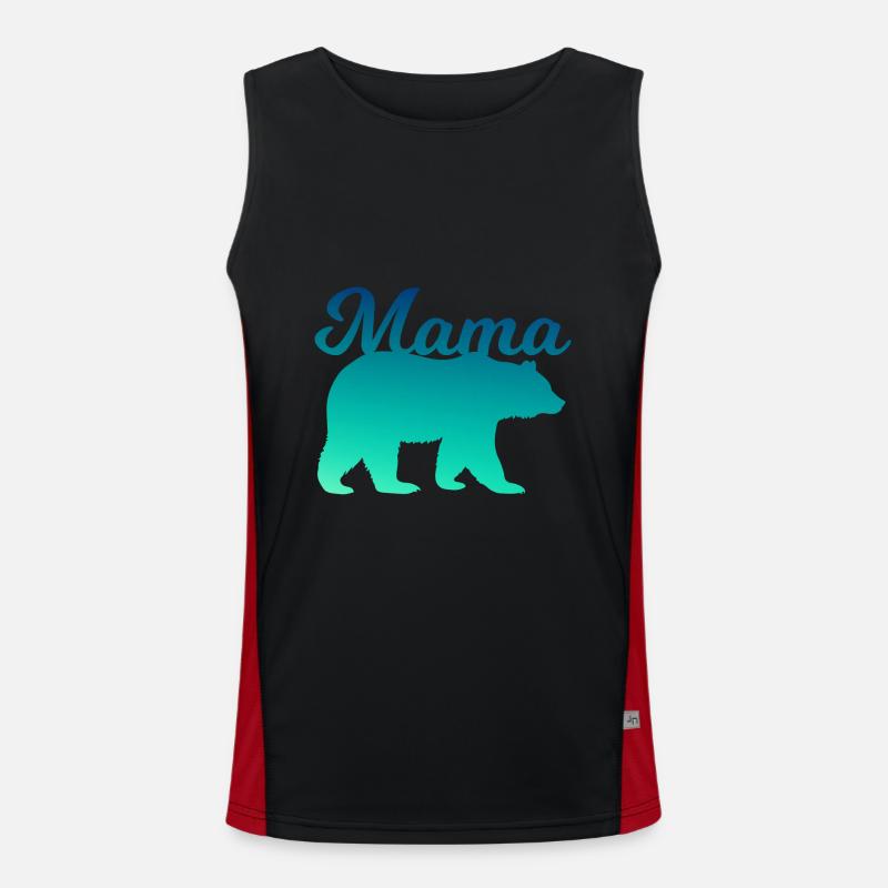 MAMAN OURS Débardeur respirant contrasté Homme 