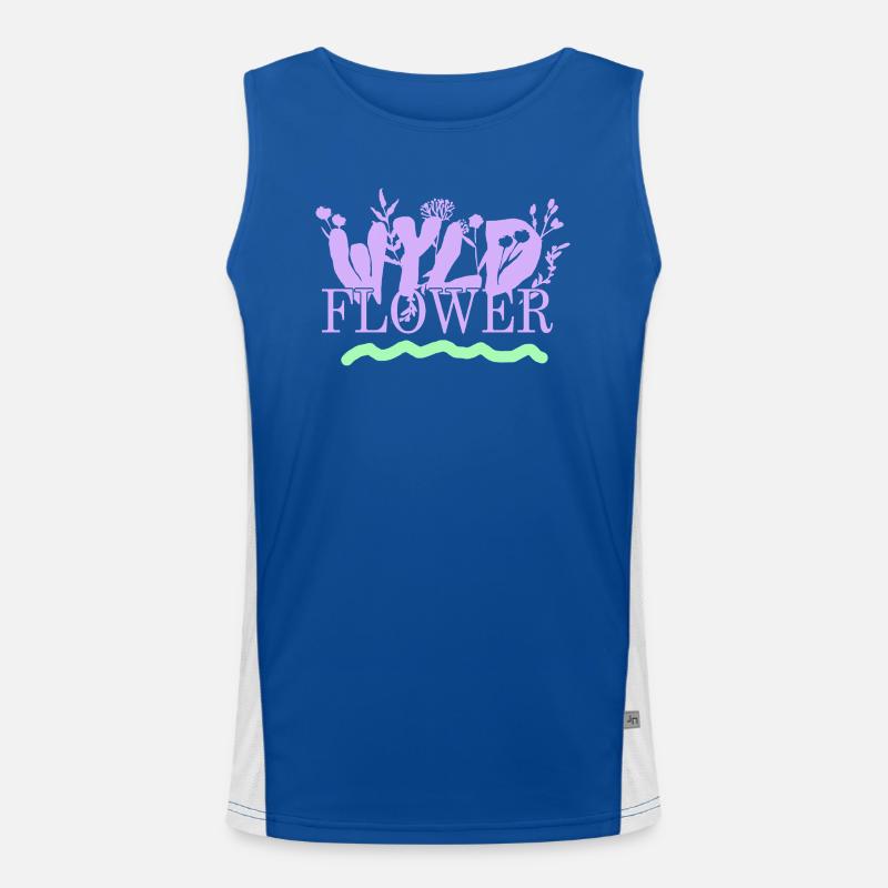 Wyld Flower – Boho Vibes Débardeur respirant contrasté Homme 