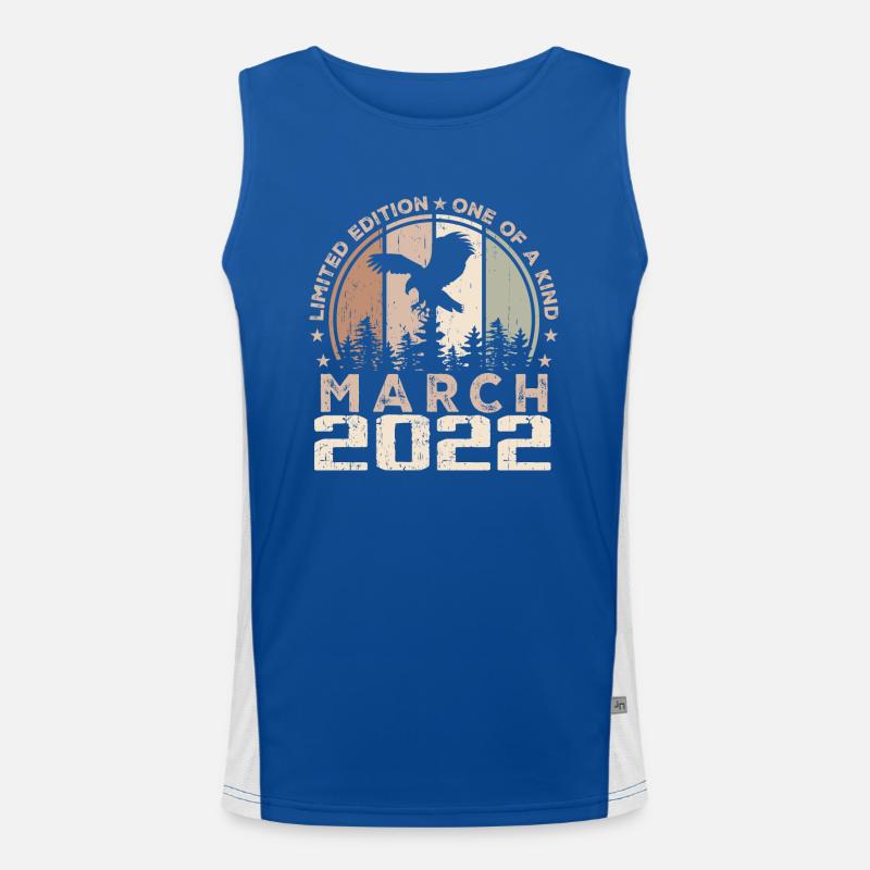 Incomparable since March 2022, 2nd Anniversary Men's Functional Contrast Tank Top 