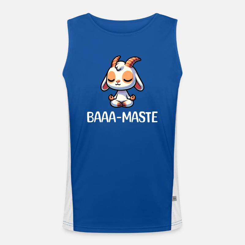 Baaa-masts Men's Functional Contrast Tank Top 