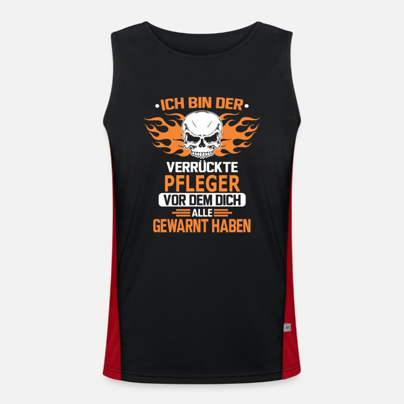 PFLEGER Funktionelles Kontrast-Tank Top für Männer 