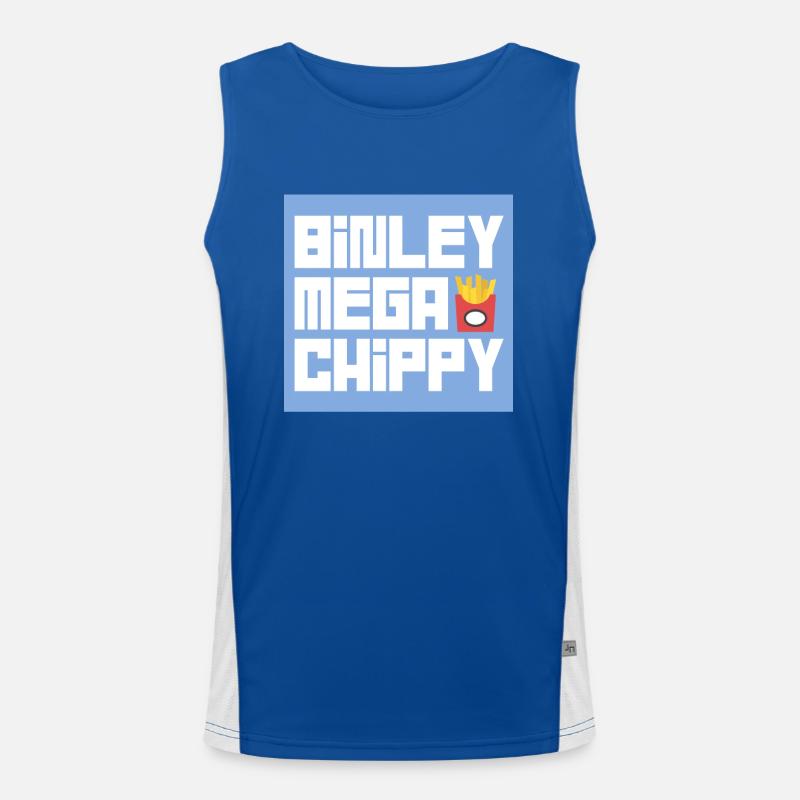 BINLEY mega chippy Funktionelles Kontrast-Tank Top für Männer 