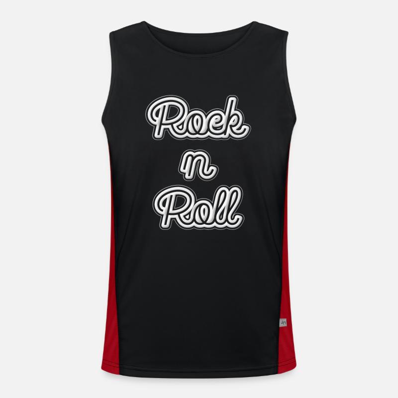 Rock'n'roll rockabilly maximum rocknroll Débardeur respirant contrasté Homme 
