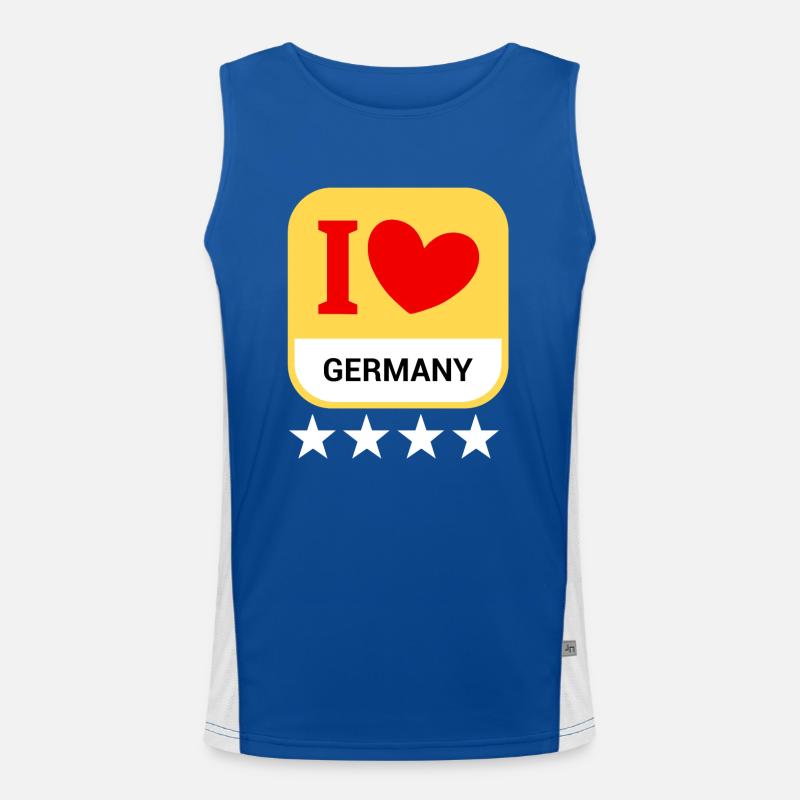 Germany Men's Functional Contrast Tank Top 