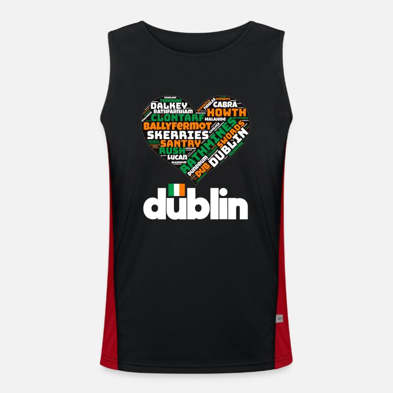 Dublin Débardeur respirant contrasté Homme 