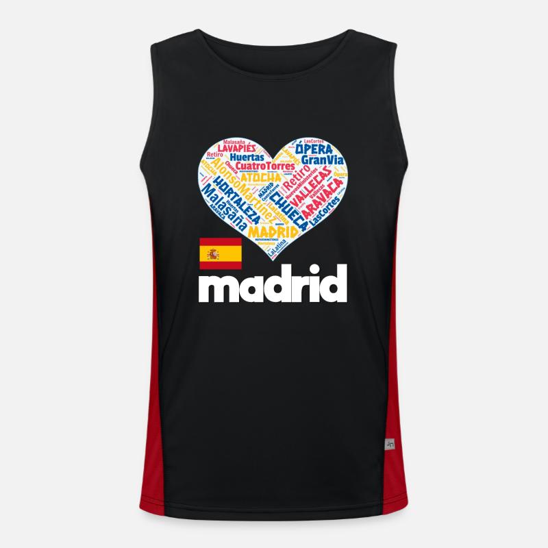 Madrid Débardeur respirant contrasté Homme 