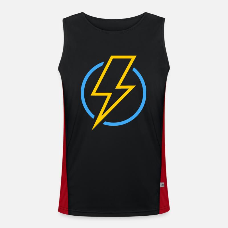 Lightning Men's Functional Contrast Tank Top 