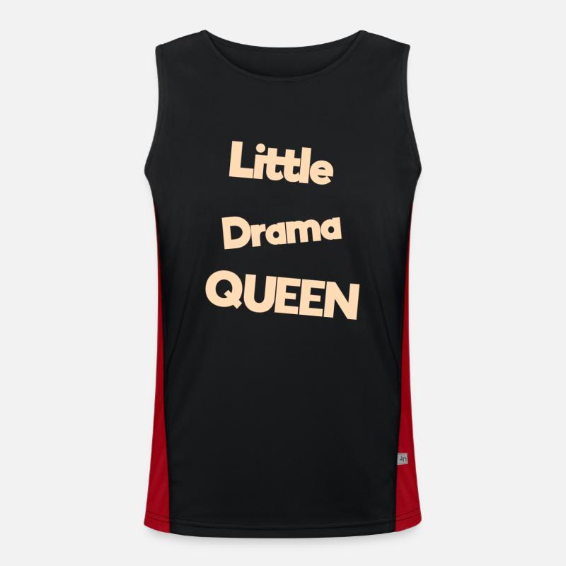 Babysprüche Funktionelles Kontrast-Tank Top für Männer 