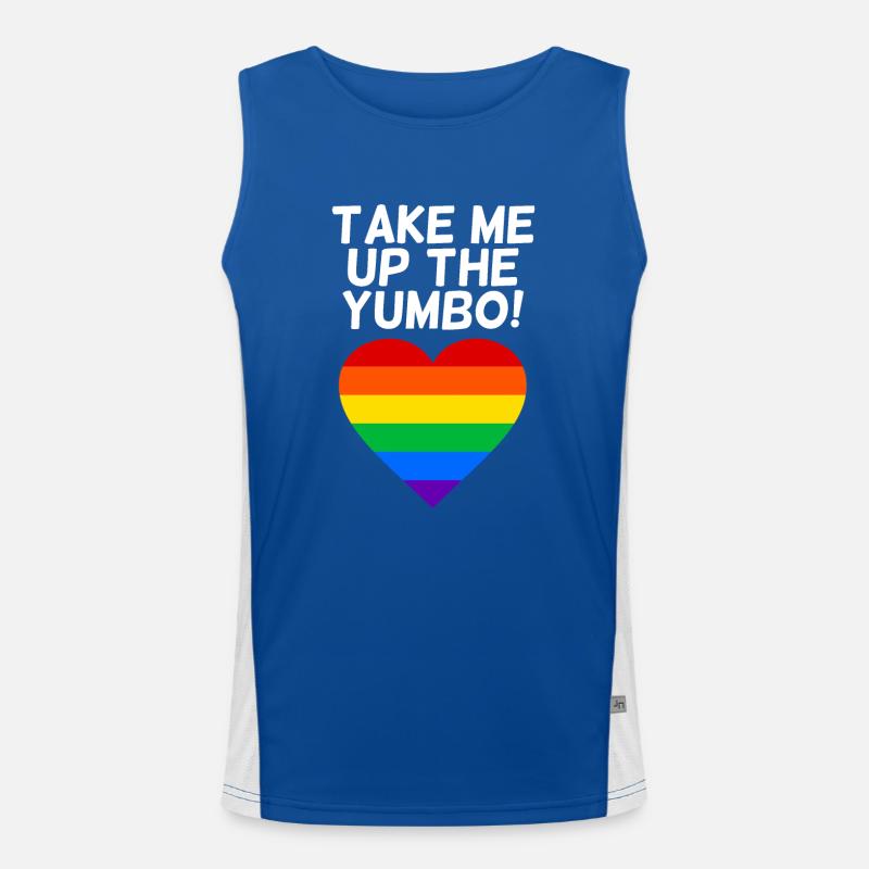 Lecker Funktionelles Kontrast-Tank Top für Männer 