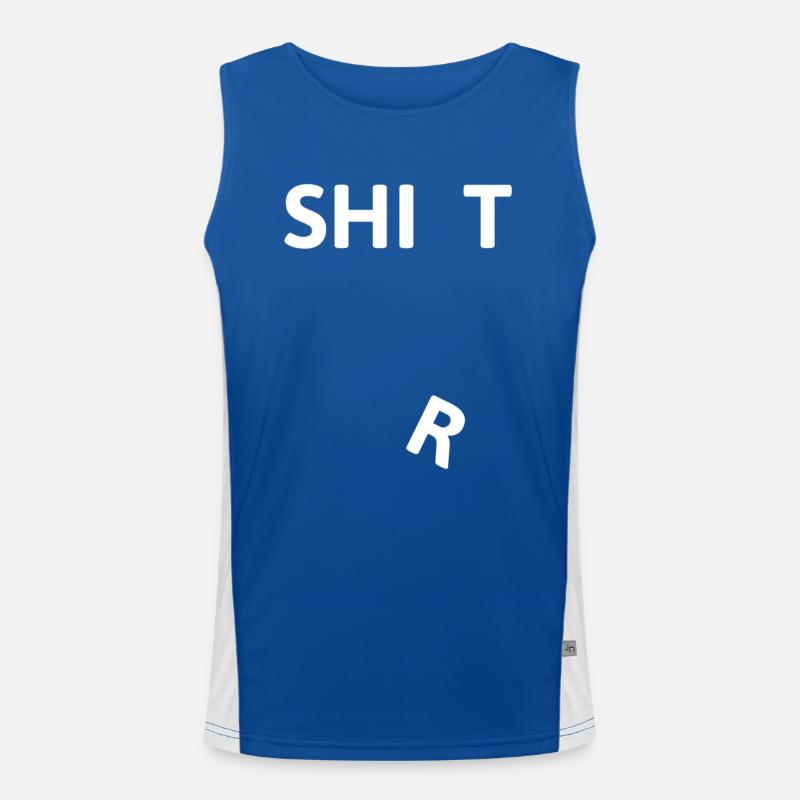 SHIT SHIRT Men's Functional Contrast Tank Top 