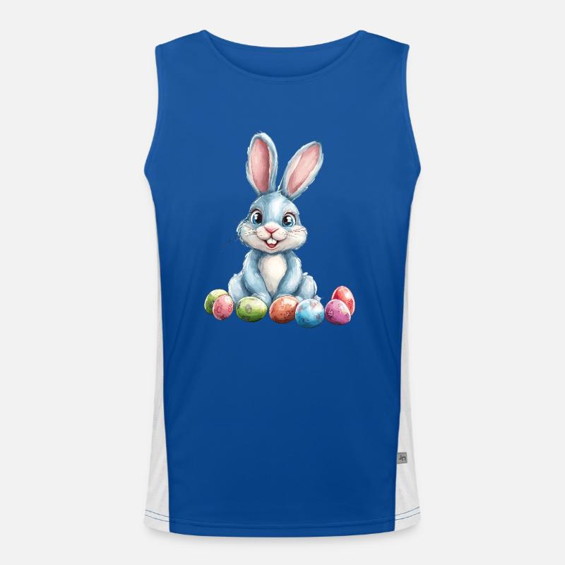 Lapin de Pâques Débardeur respirant contrasté Homme 